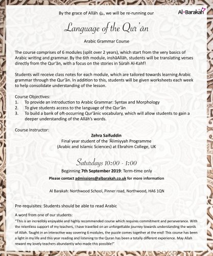 New Ladies’ Classes September 2019